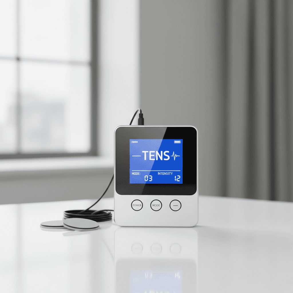 ReliefWave Pro TENS device with simple buttons and display